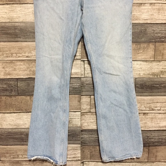 Abercrombie Fitch The 70’s Vintage Flare Ultra High Rise Jeans Women 29/8S Blue - Picture 7 of 11